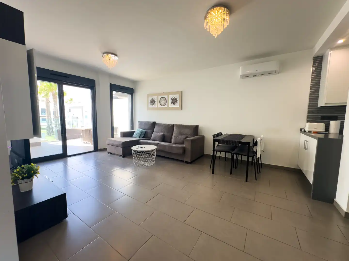 Living room of Attic for sale in Orihuela  with Air Conditioner, Terrace and Swimming Pool