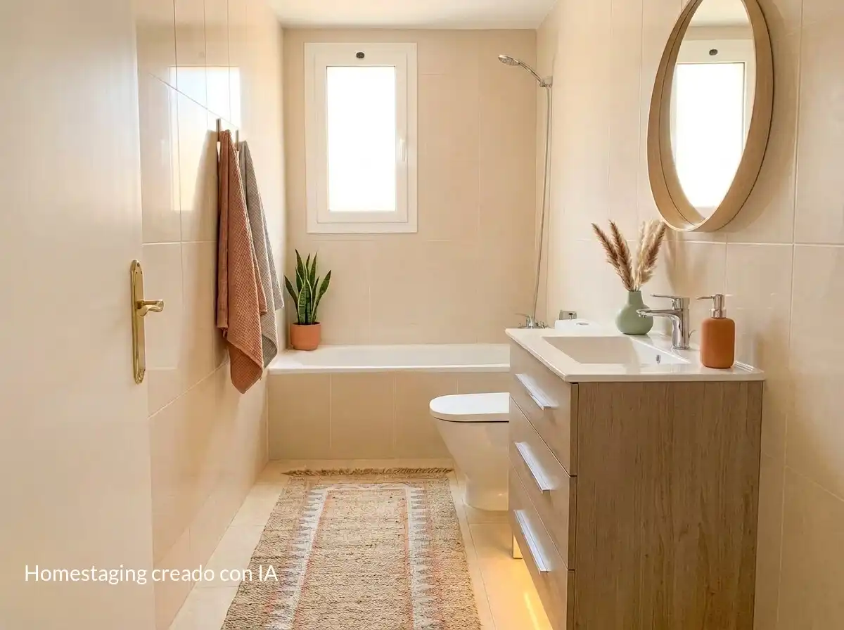 Baño de Apartamento en venta en Santa Coloma de Gramenet