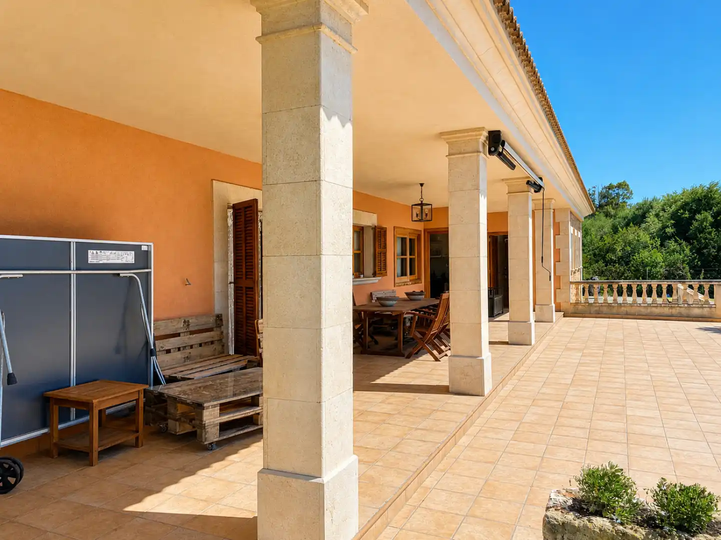 Terrassa de Casa o xalet de lloguer en Santa Margalida amb Aire condicionat, Calefacció i Terrassa