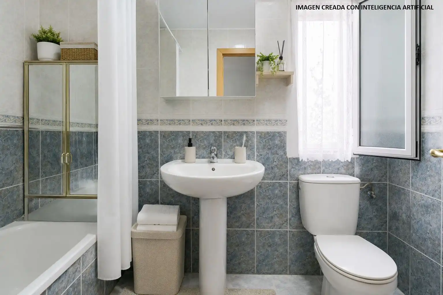 Baño de Casa o chalet en venta en El Casar con Calefacción y Jardín privado