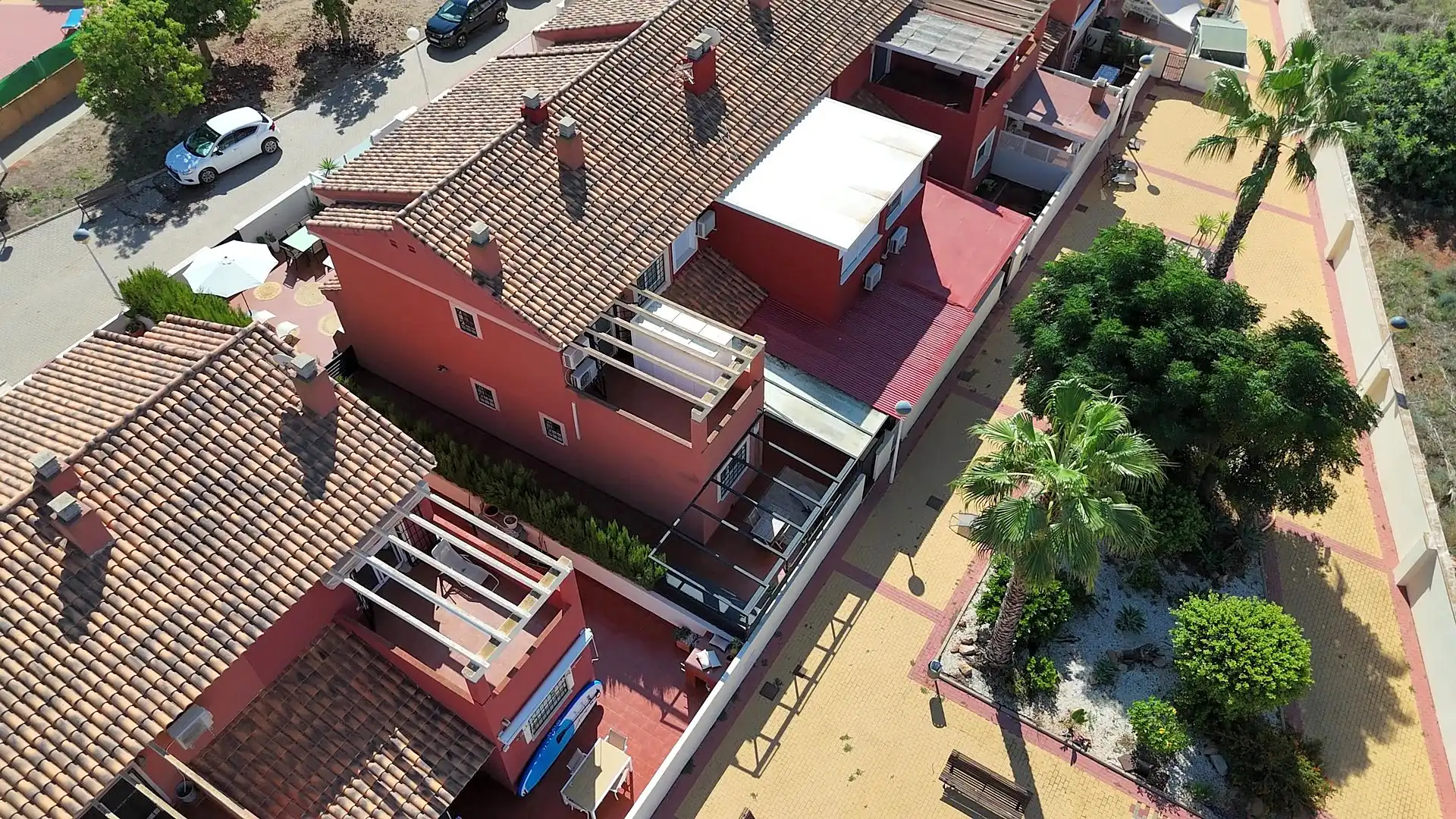 Vista exterior de Casa adosada en venta en Mar Menor de Cartagena – Cabo de Palos