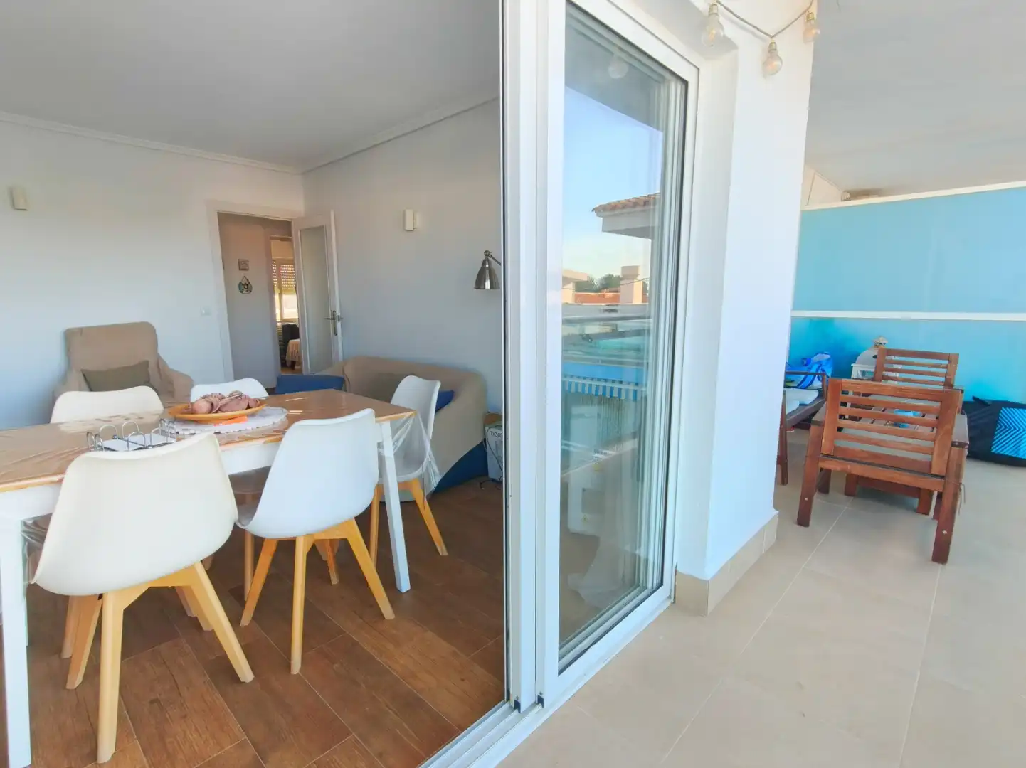 Balcony of Apartments for sale in Las Marinas / Les Marines