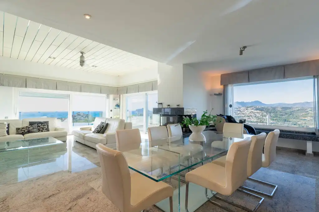 Dining room of Houses for sale in Moraira  with Private garden and Swimming Pool