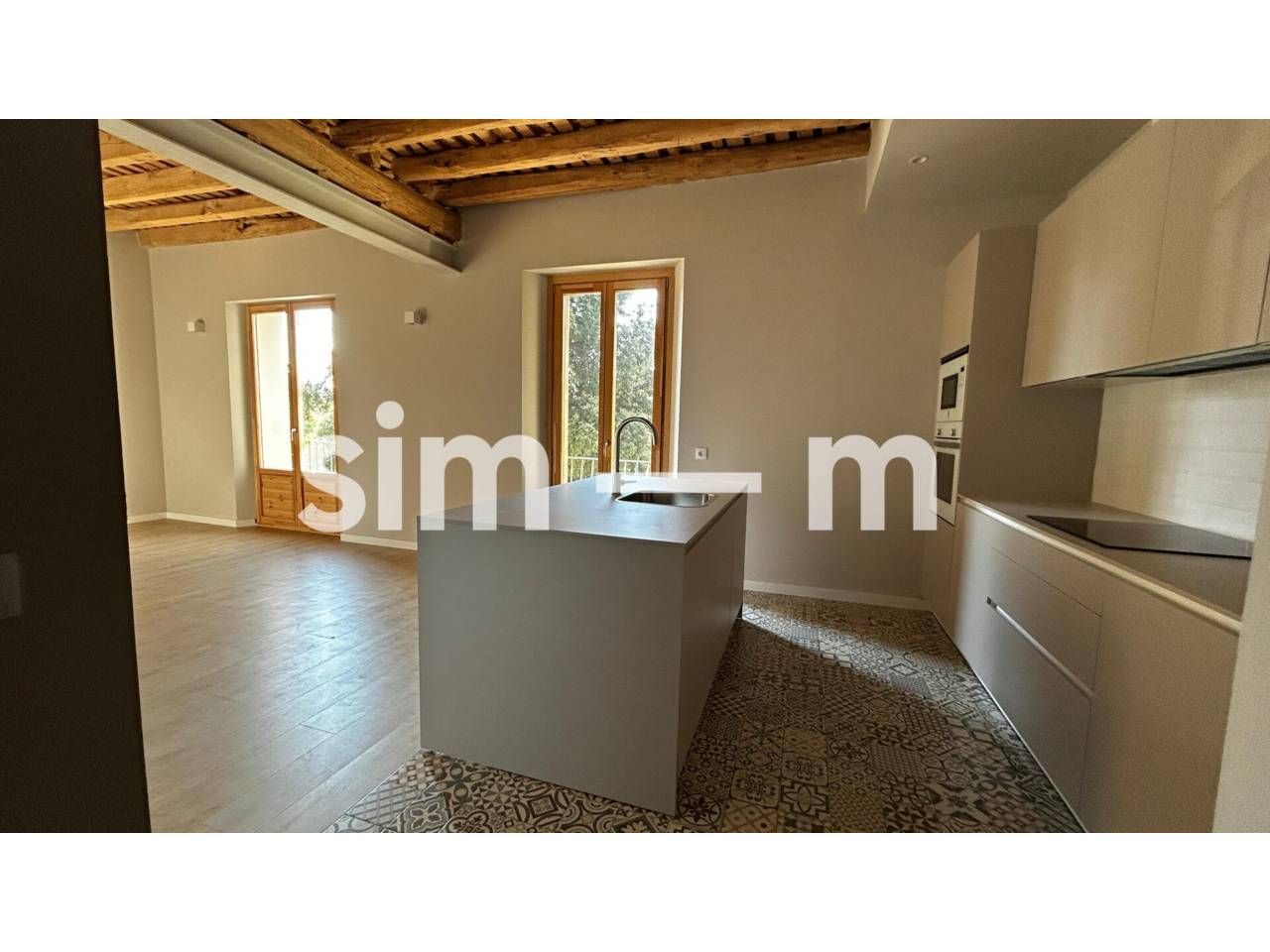 Kitchen of Flat for sale in Vic  with Heating and Balcony