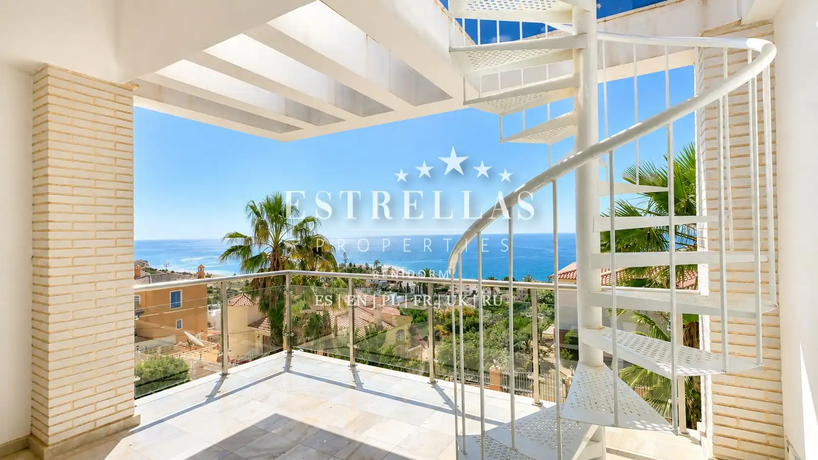 Vista exterior de Casa o chalet en venta en Villajoyosa / La Vila Joiosa con Aire acondicionado, Jardín privado y Terraza