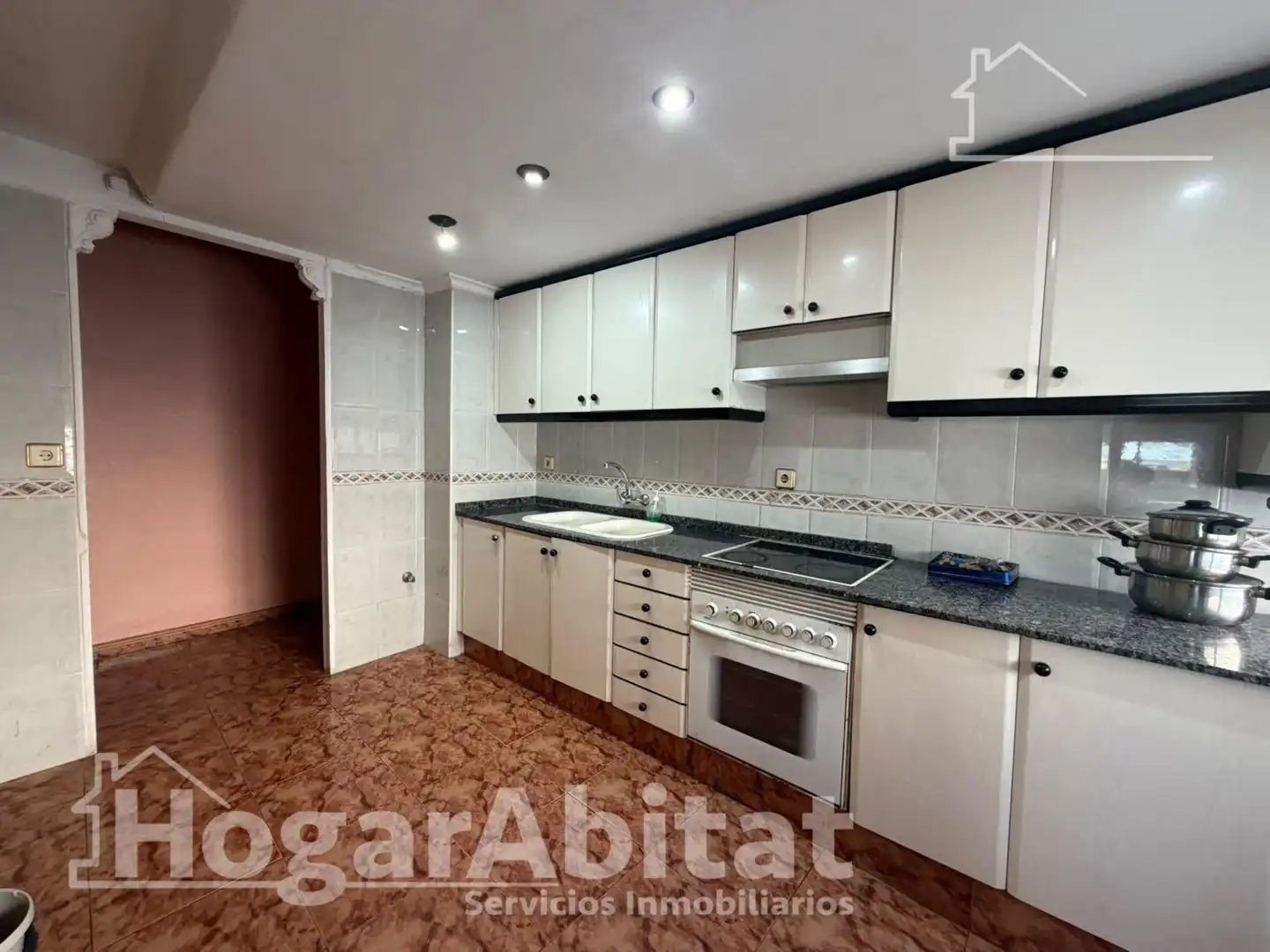 Cocina de Ático en venta en Sagunto / Sagunt con Aire acondicionado, Terraza y Alarma