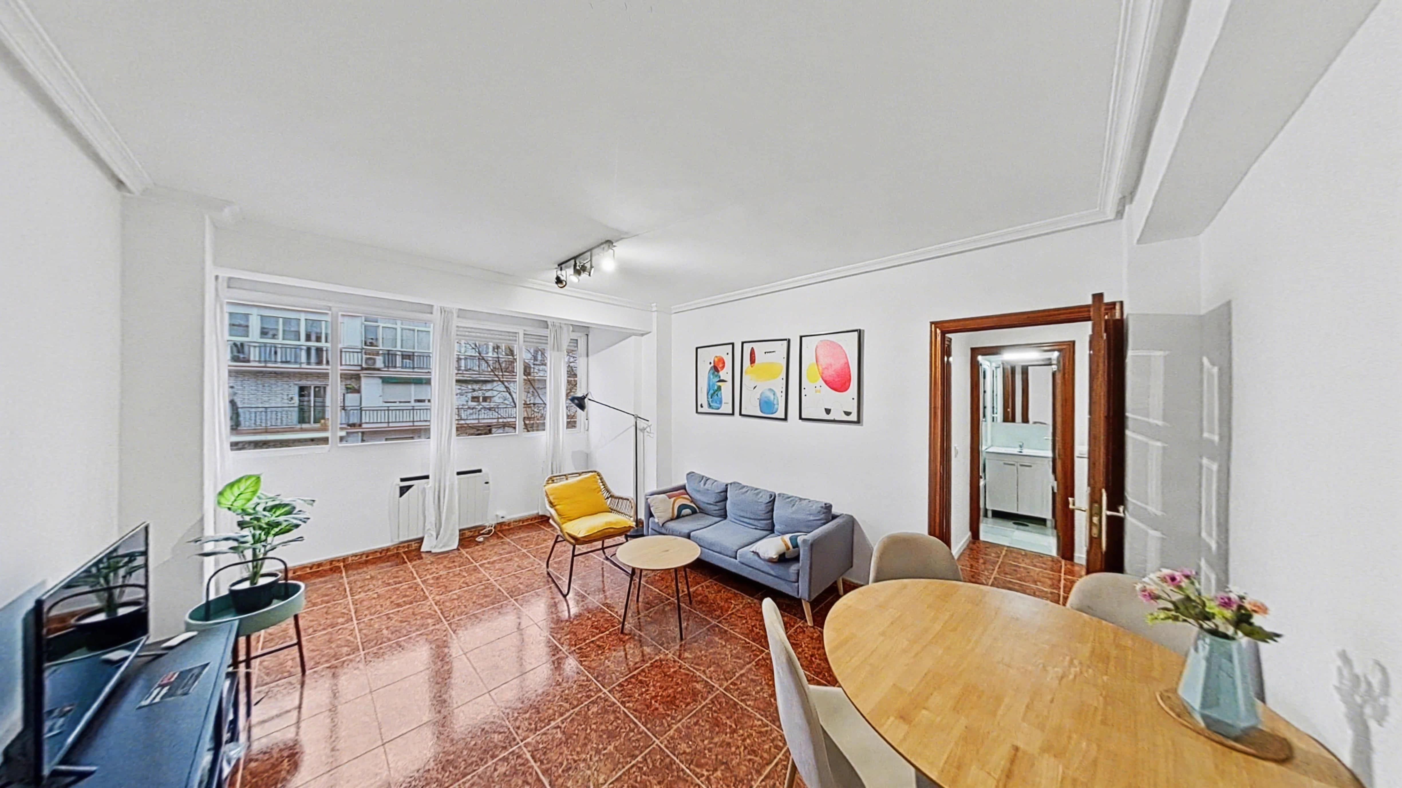 Living room of Flat to rent in Alcorcón  with Furnished, Oven and Washing machine