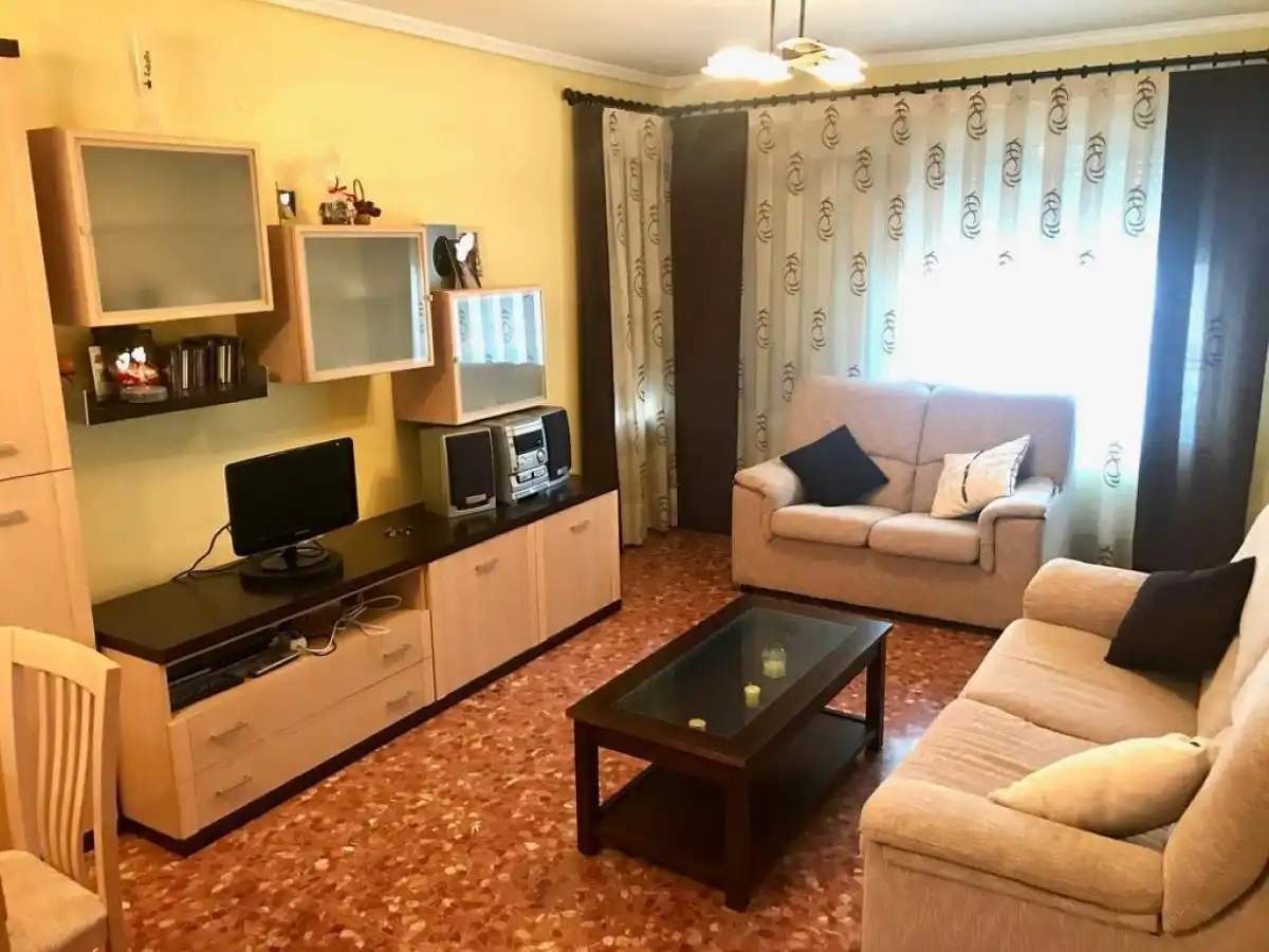 Sala de estar de Piso de alquiler en Manises con Aire acondicionado, Calefacción y Amueblado
