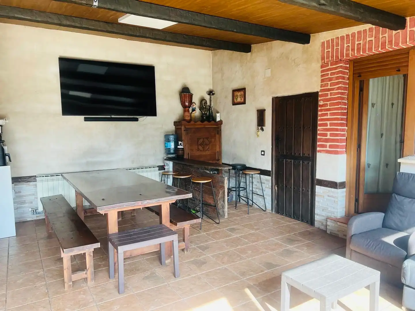 Terraza de Casa o chalet en venta en Valdestillas con Calefacción, Jardín privado y Parquet