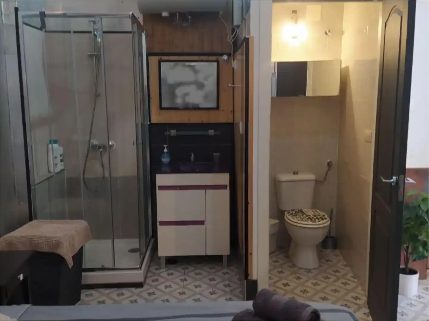 Bathroom of Lofts for rent in Málaga  with Air Conditioner and Furnished