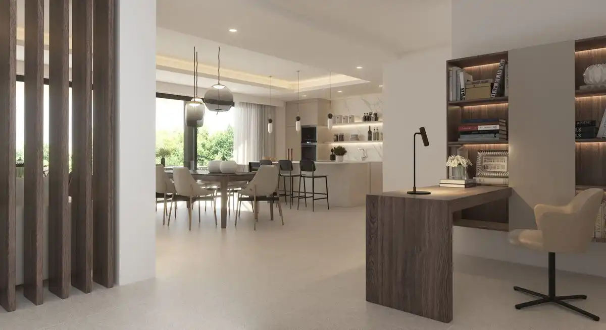 Küche von Haus oder Chalet zum Verkauf in Marbella mit Klimaanlage, Privatgarten und Terrasse