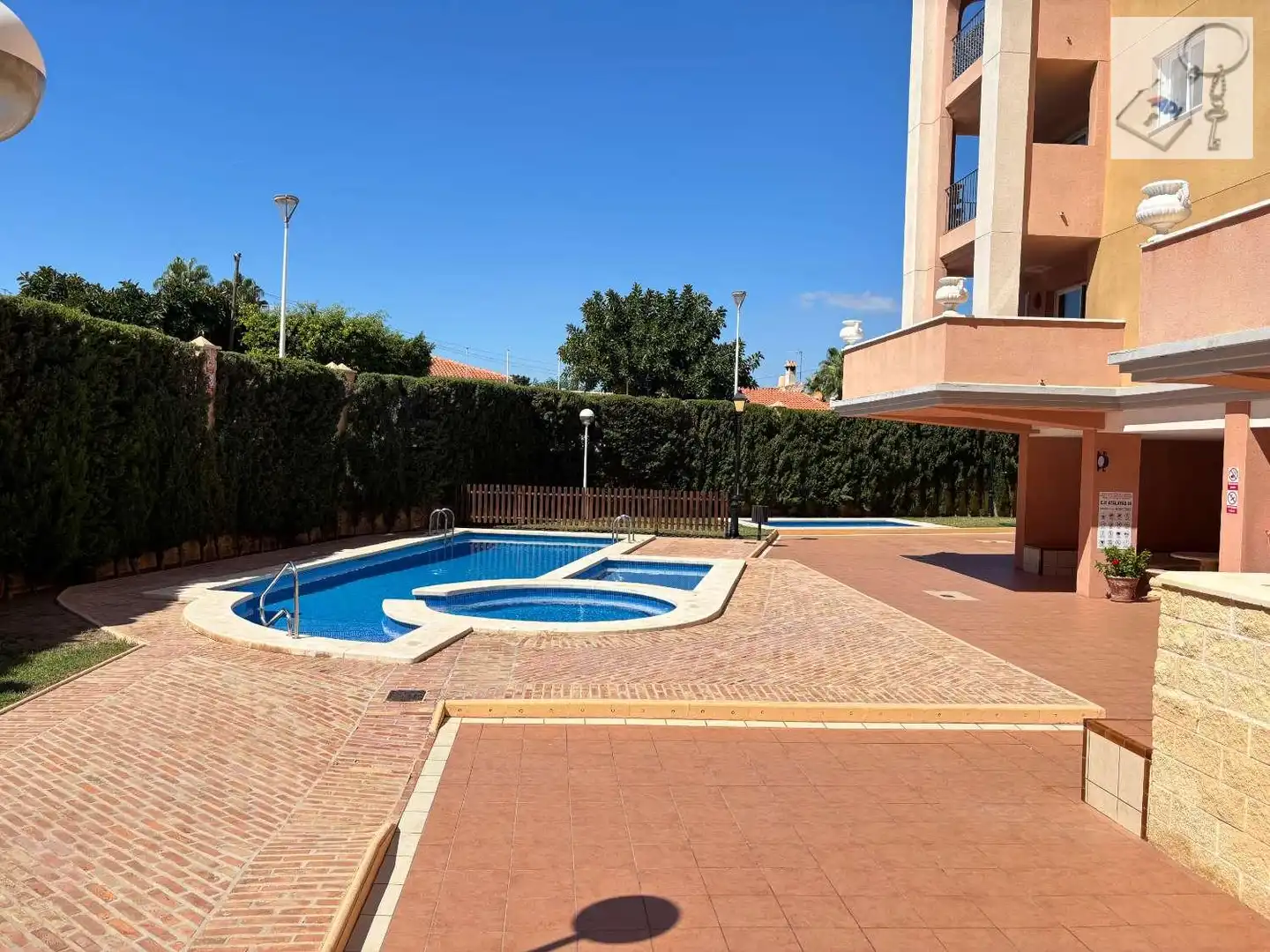 Swimming pool of Flat for sale in Playa de los Locos