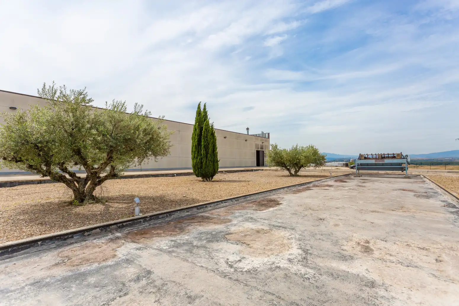 Vista exterior de Nave industrial en venta en San Adrián