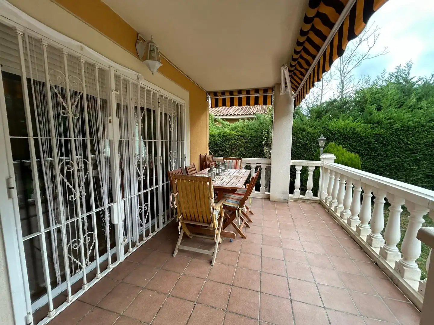 Terrassa de Casa o xalet en venda en Pioz amb Calefacció, Jardí privat i Alarma