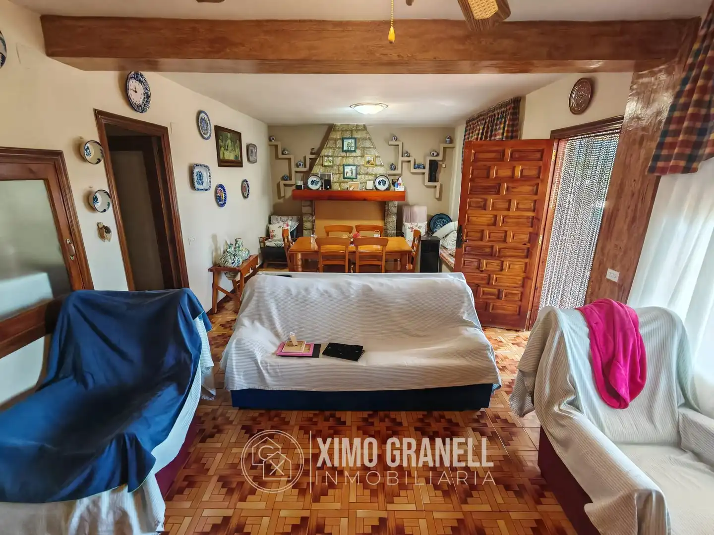 Wohnzimmer von Country house zum Verkauf in Borriol mit Terrasse, Abstellraum und Schwimmbad