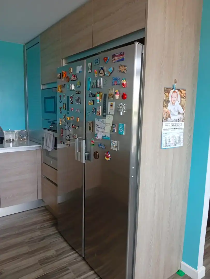 Cocina de Piso en venta en Gijón  con Calefacción, Parquet y Terraza