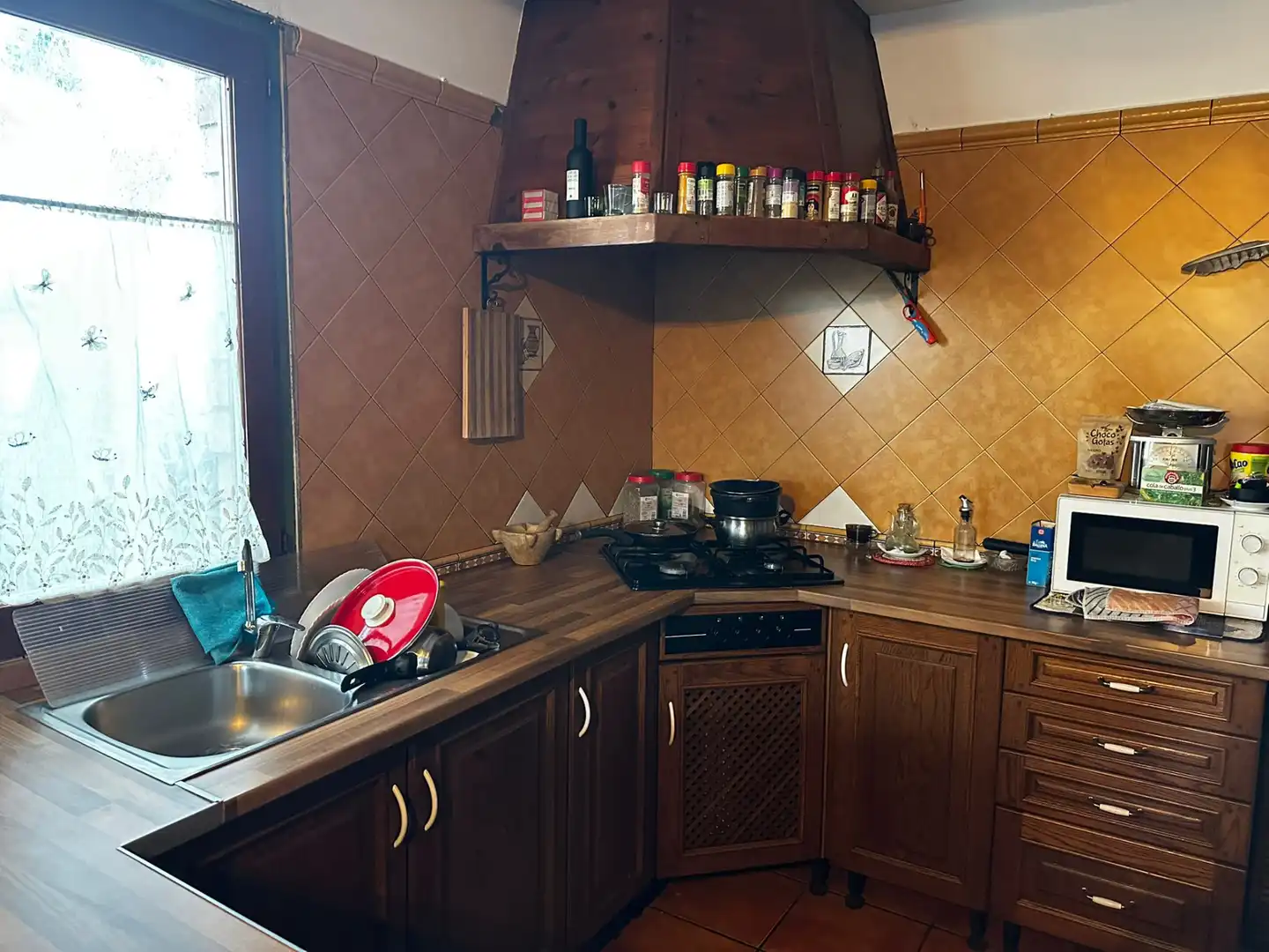 Cocina de Finca rústica en venta en Montoliu de Lleida con Calefacción, Jardín privado y Internet