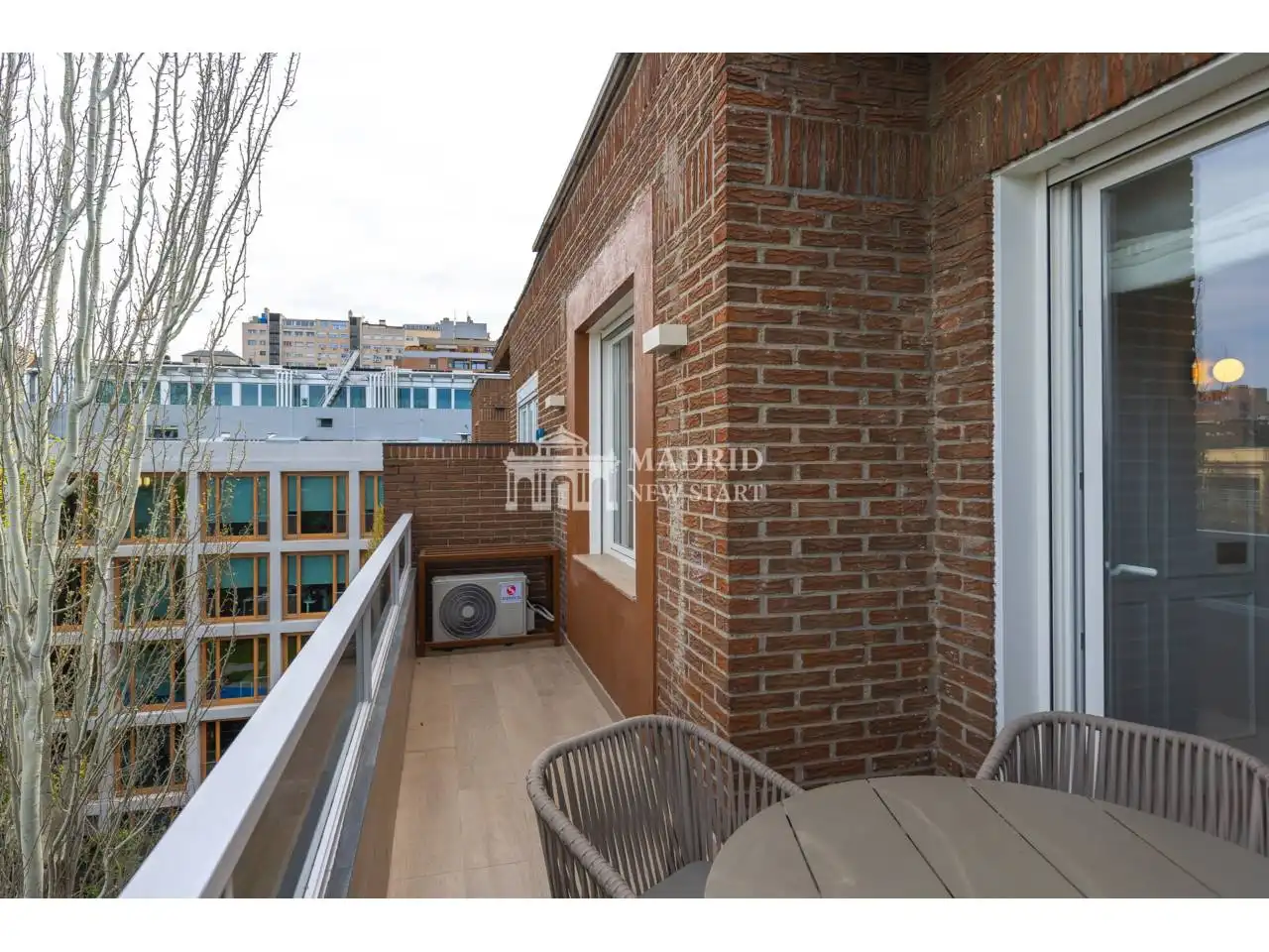 Terrace of Flat for rent in Madrid  with Air Conditioner, Heating and Terrace