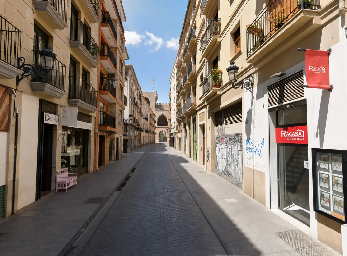 Vista exterior de Local de alquiler en Valencia con Aire acondicionado