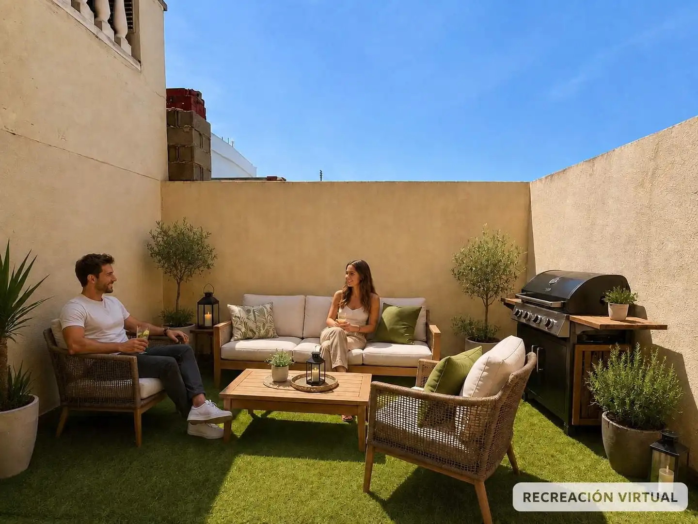 Terrassa de Casa adosada en venda en Rafelcofer amb Aire condicionat, Calefacció i Terrassa