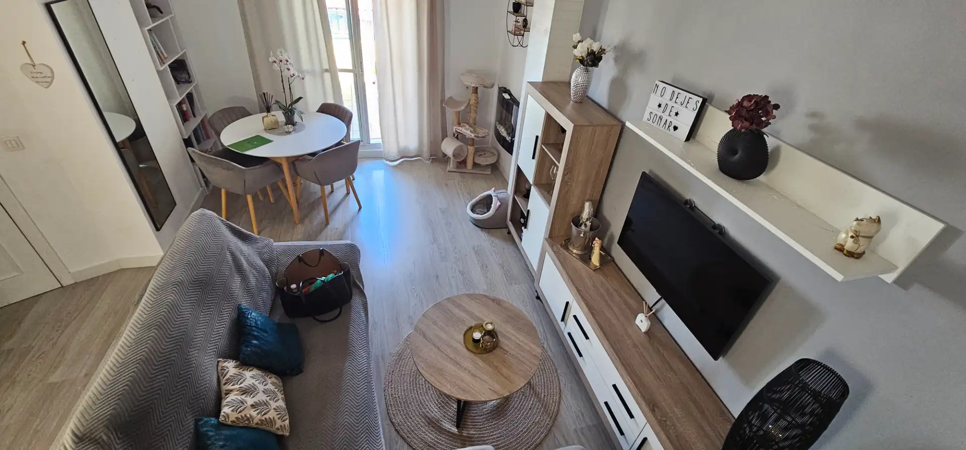 Sala d'estar de Àtic en venda en Maracena amb Aire condicionat, Terrassa i Traster