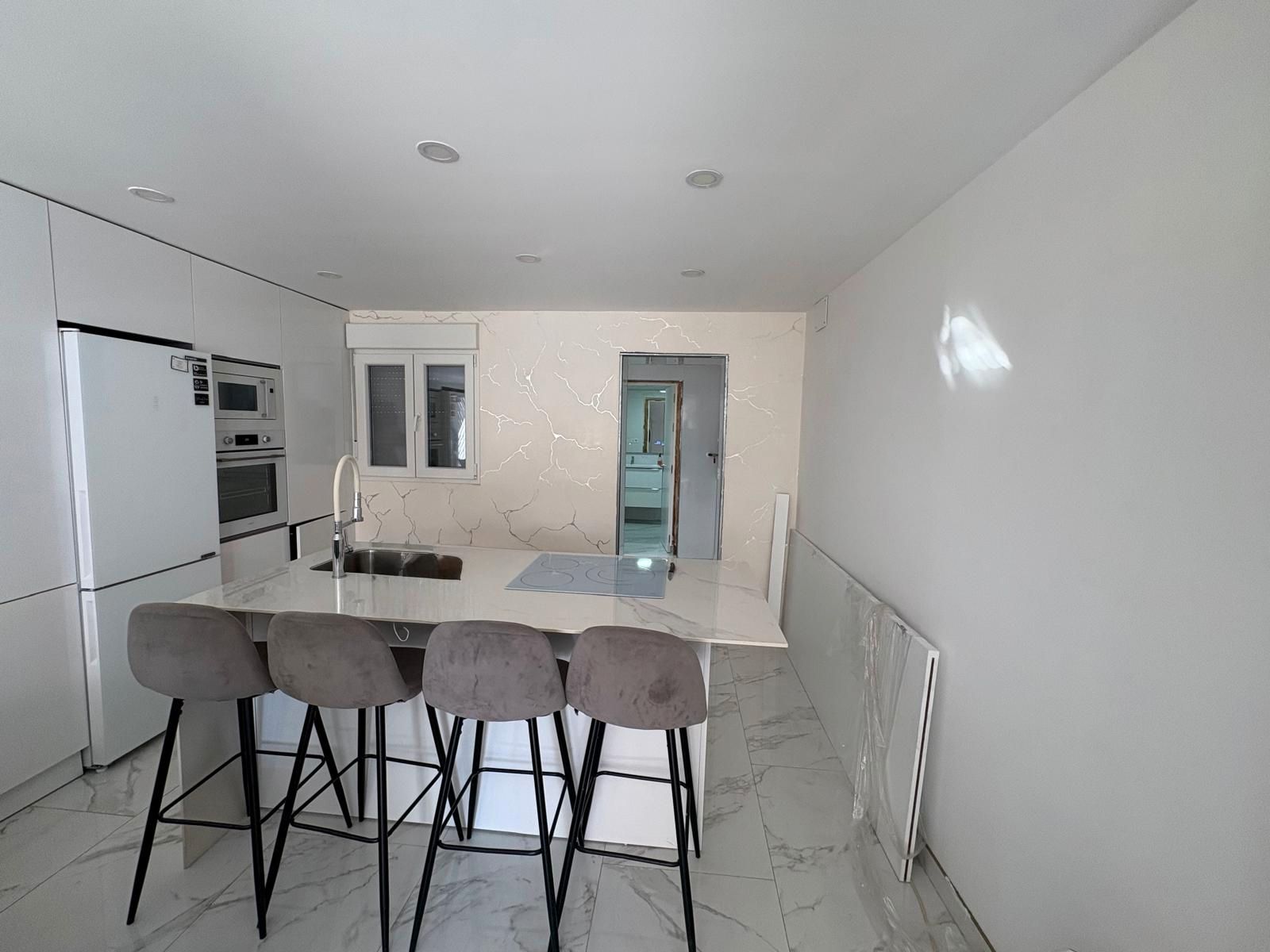 Cocina de Casa o chalet en venta en Las Gabias con Aire acondicionado, Amueblado y Horno