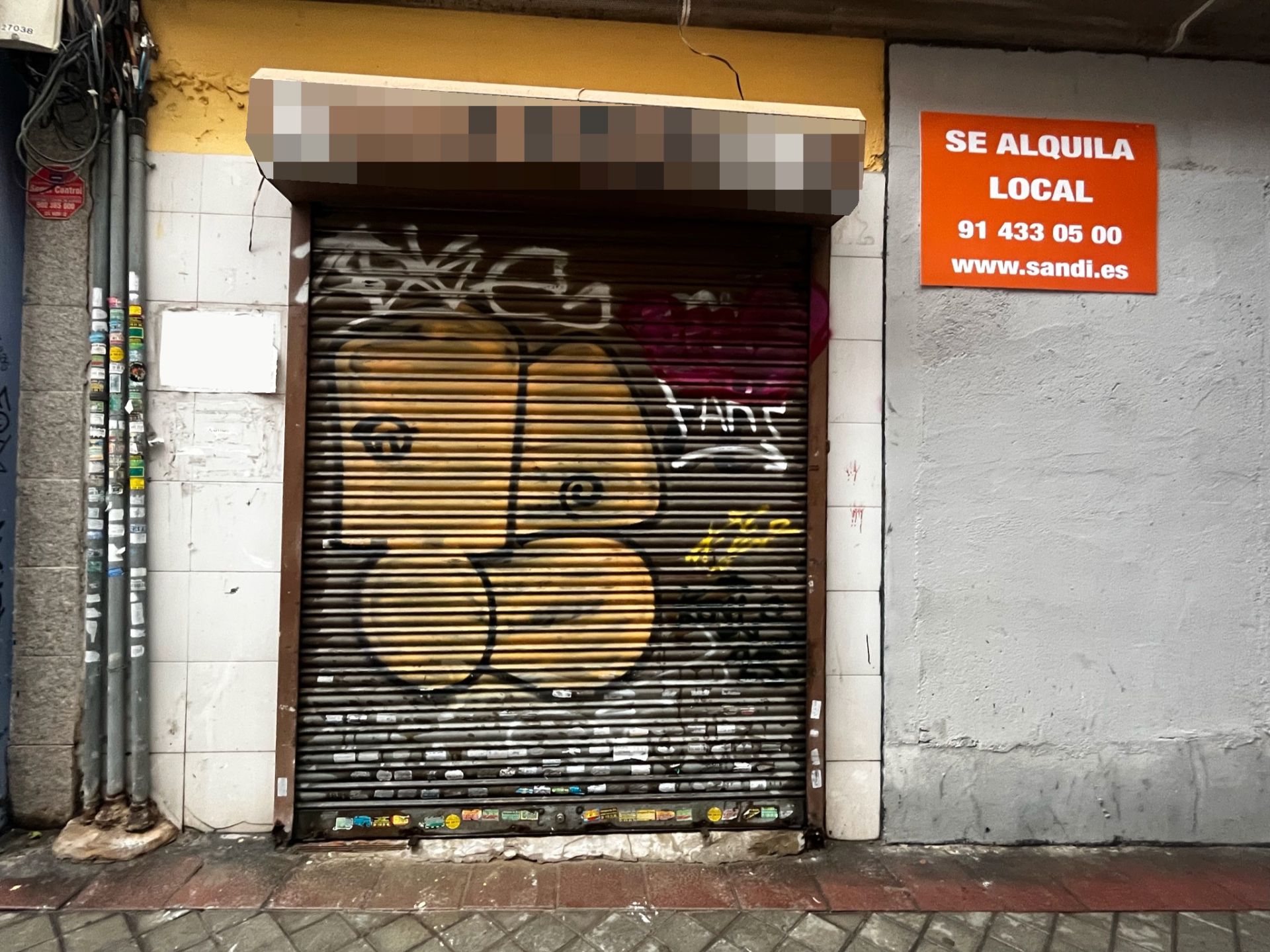 Vista exterior de Local de lloguer en  Madrid Capital