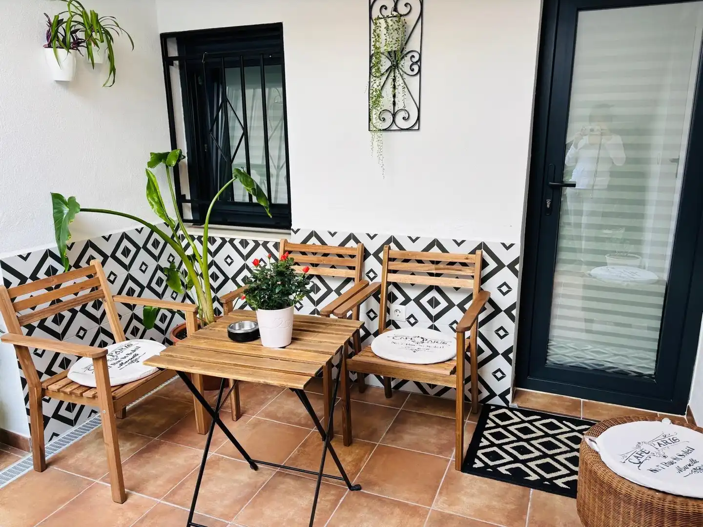 Terrasse von Wohnung zur Miete in Villa de Otura mit Klimaanlage und Möbliert