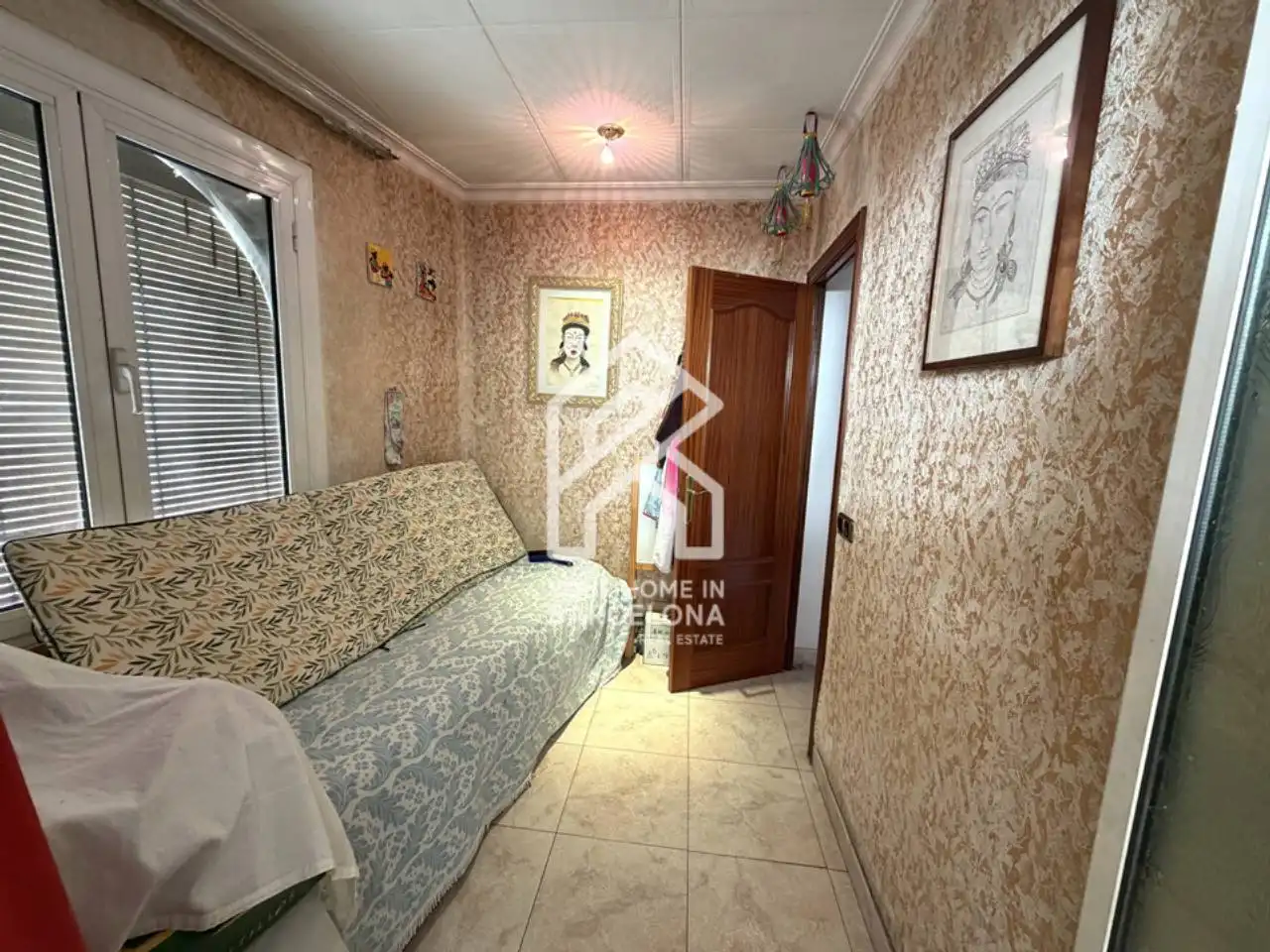 Bedroom of Flat for sale in Barcelona  with Terrace and Balcony