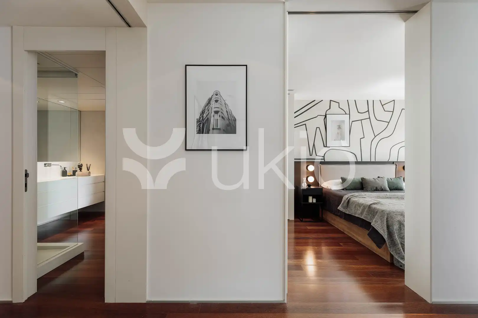 Bedroom of Apartments for rent in Barcelona  with Air Conditioner, Heating and Furnished
