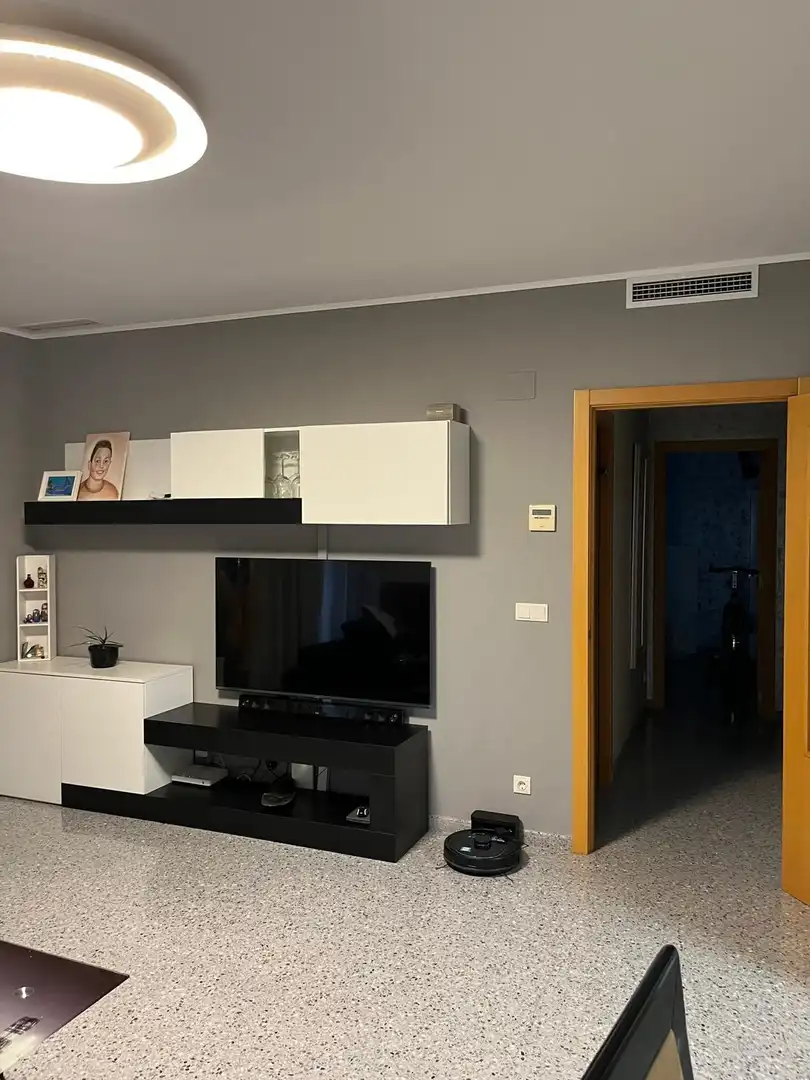 Sala d'estar de Pis en venda en Alfafar amb Aire condicionat, Terrassa i Moblat