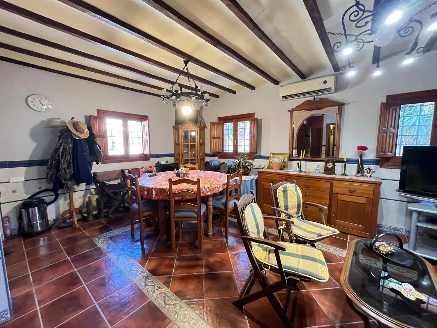 Dining room of Houses for sale in Cartagena  with Air Conditioner and Swimming Pool
