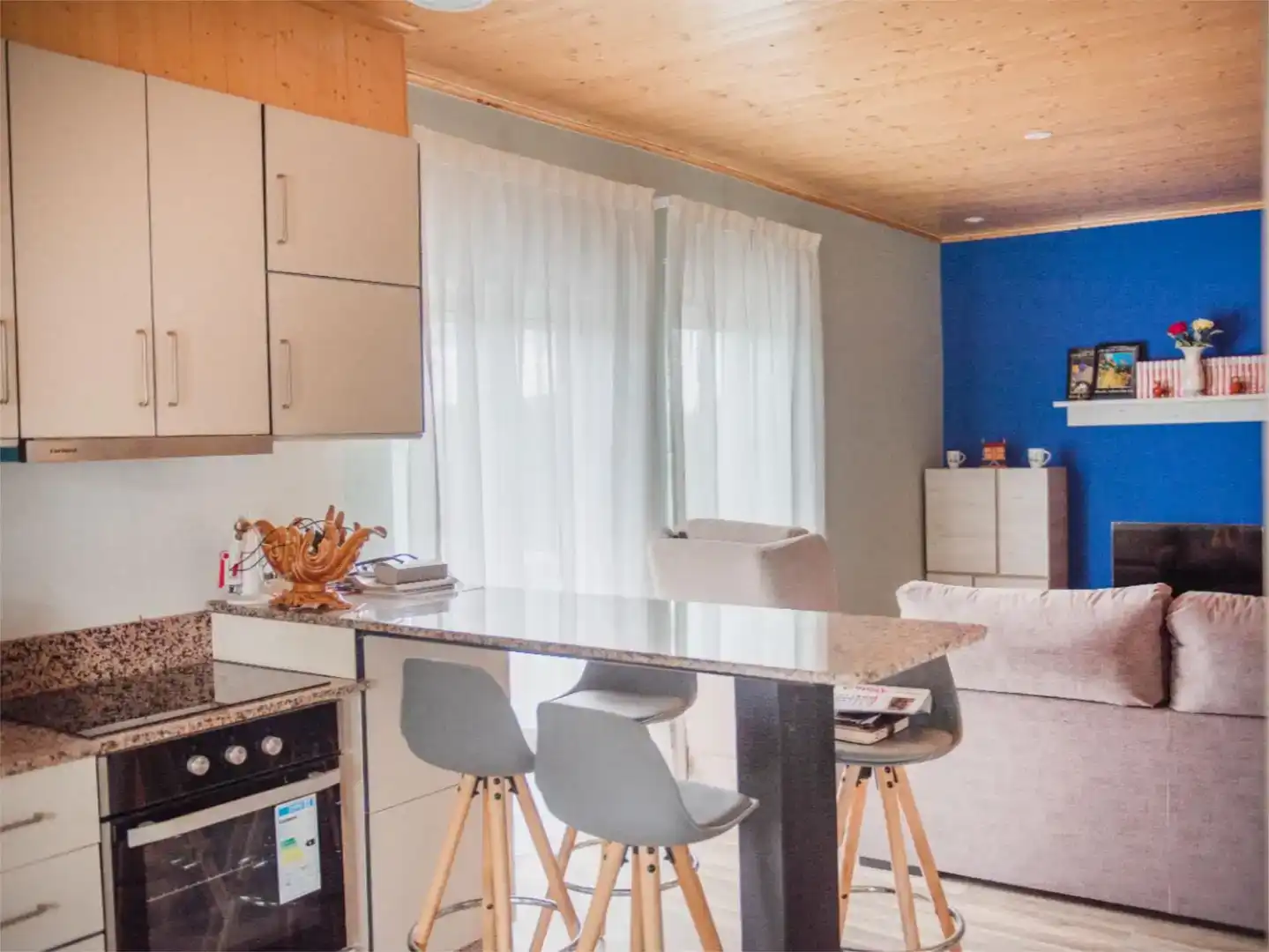 Cuina de Casa o xalet en venda en Taboada amb Jardí privat, Parquet i Traster