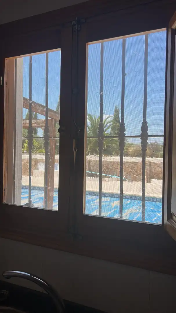 Swimming pool of Houses for sale in Arboleas, Almería