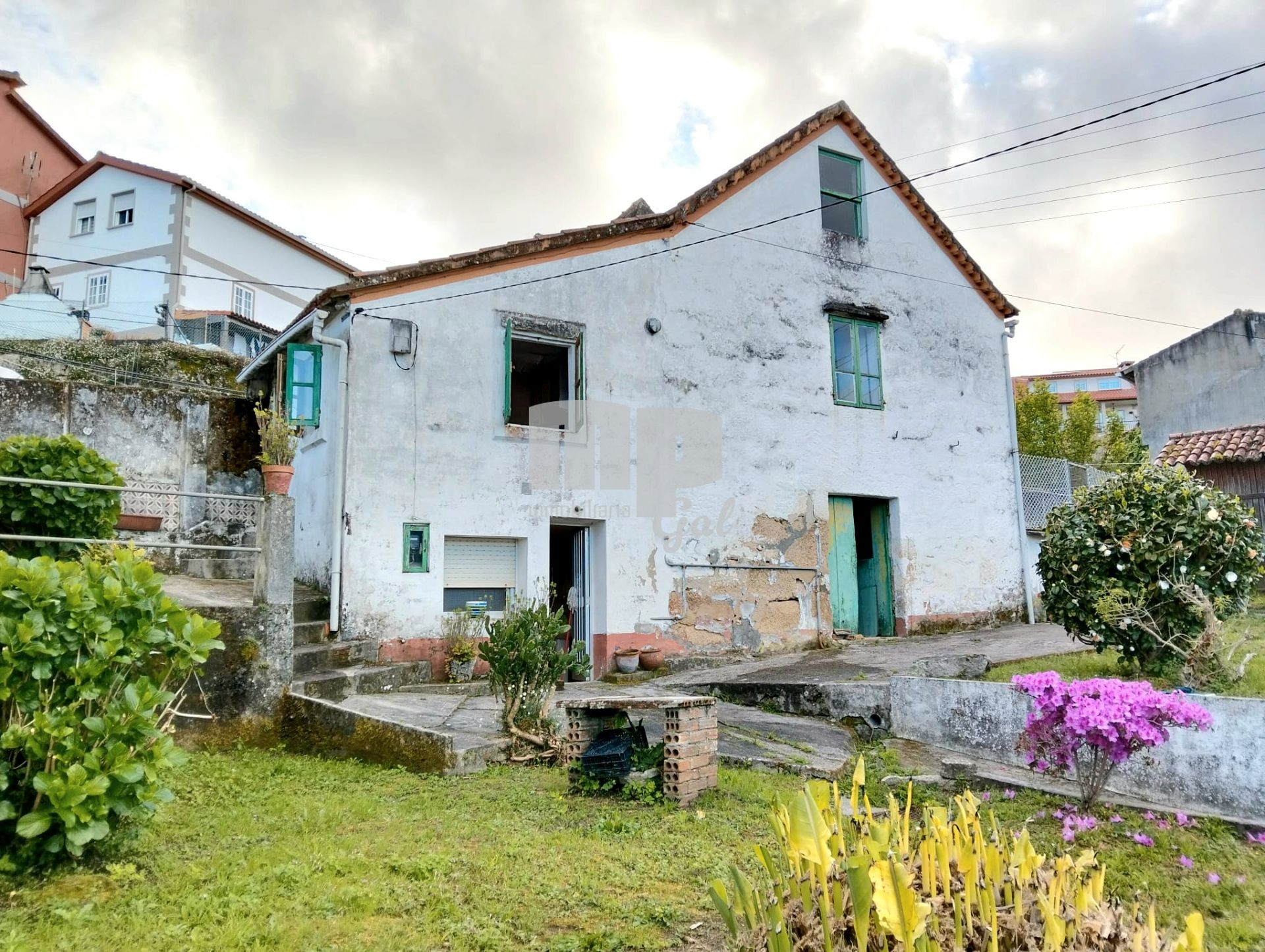 Exterior view of House or chalet for sale in Moaña  with Private garden