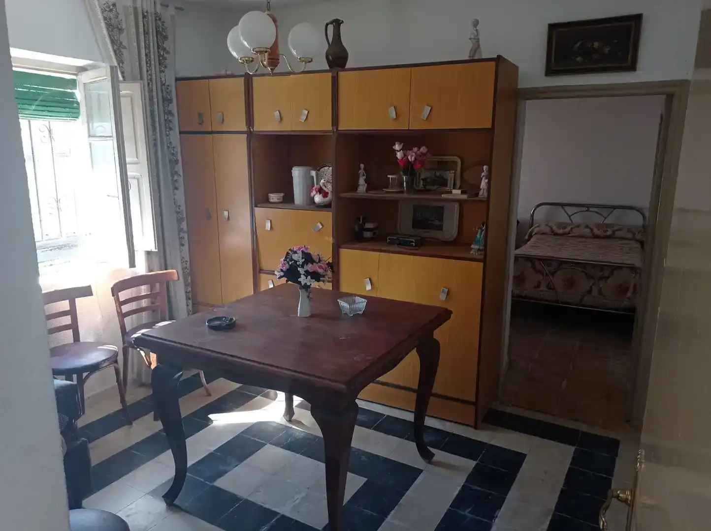 Cocina de Planta baja en venta en La Fuente de San Esteban  con Jardín privado y Amueblado