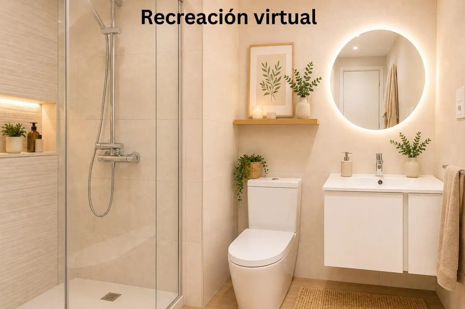 Baño de Ático en venta en Peñíscola / Peníscola con Calefacción, Jardín privado y Terraza