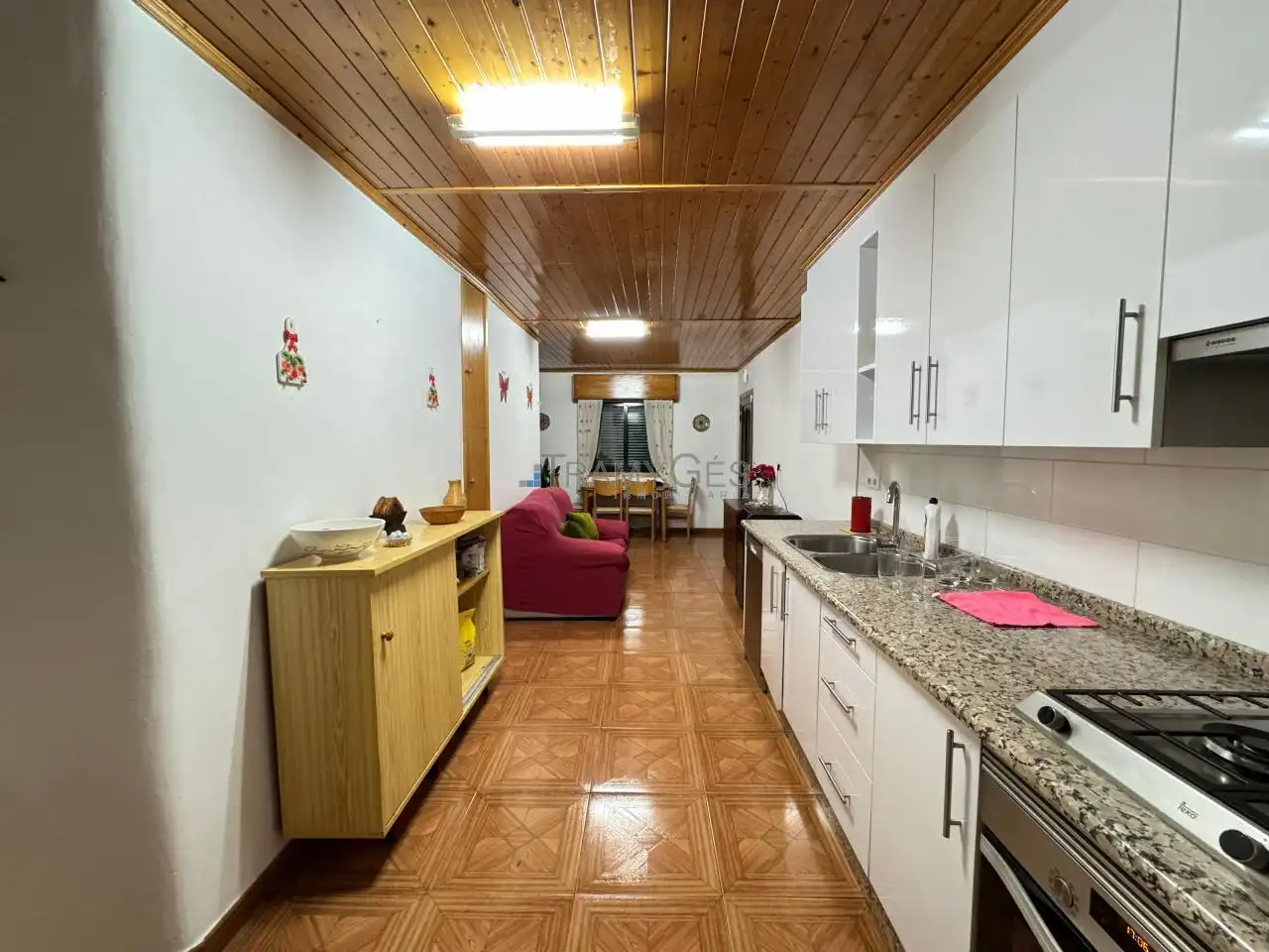 Cocina de Casa o chalet en venta en Redondela con Calefacción, Jardín privado y Terraza