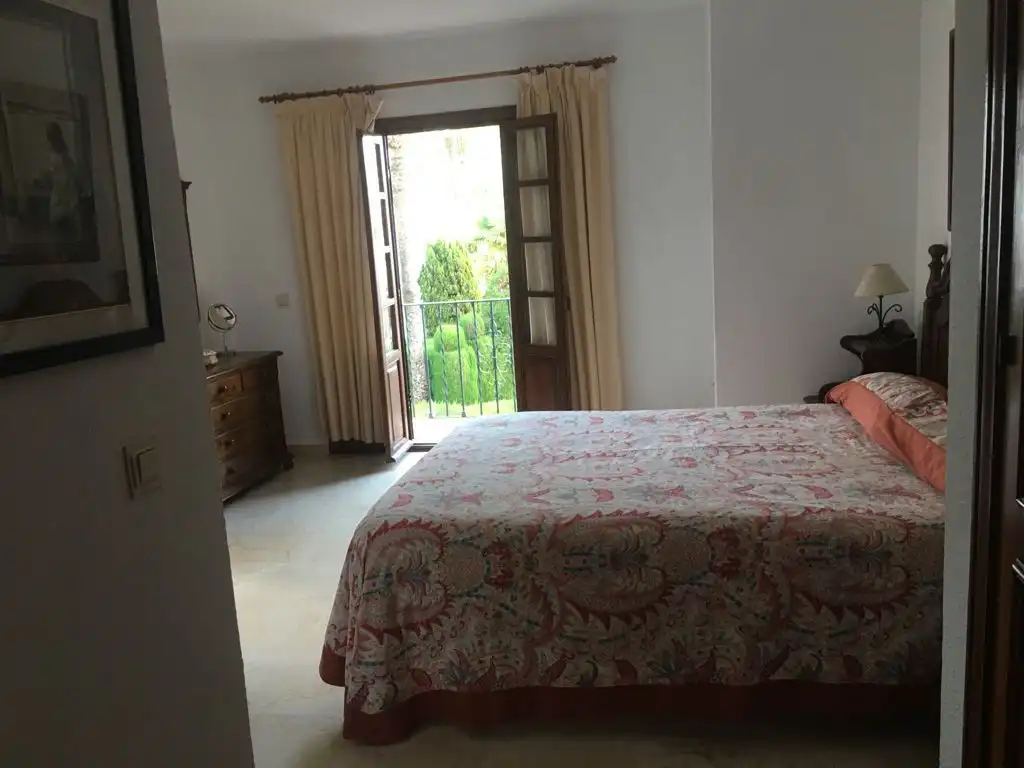 Bedroom of Detached homes for rent in Estepona  with Air Conditioner, Terrace and Swimming Pool