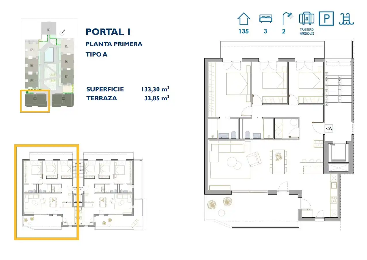 Appartement compact avec terrasse à vendre à San Pedro del Pinatar, imagen 17