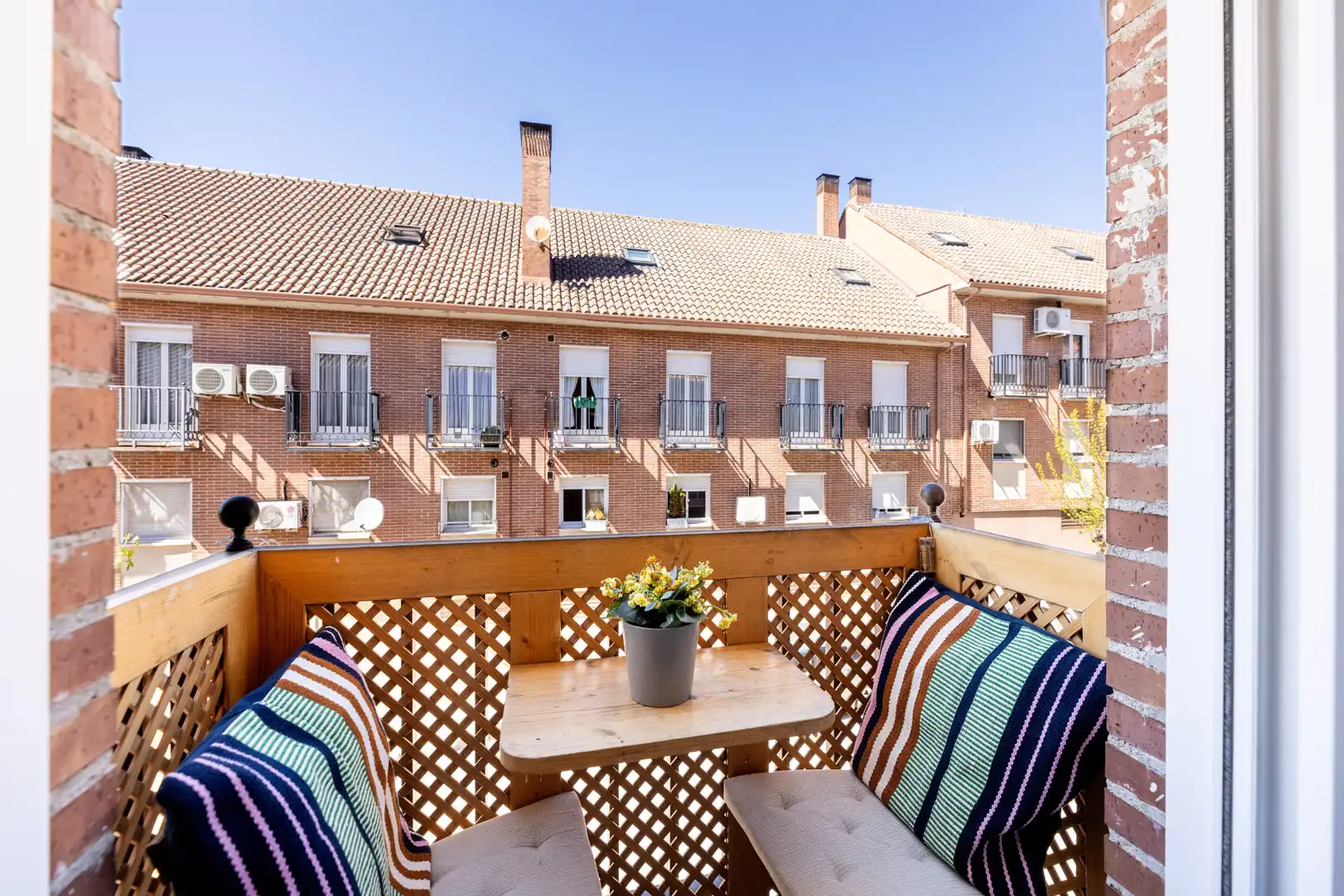 Terraza de Piso en venta en Ajalvir con Aire acondicionado, Calefacción y Jardín privado