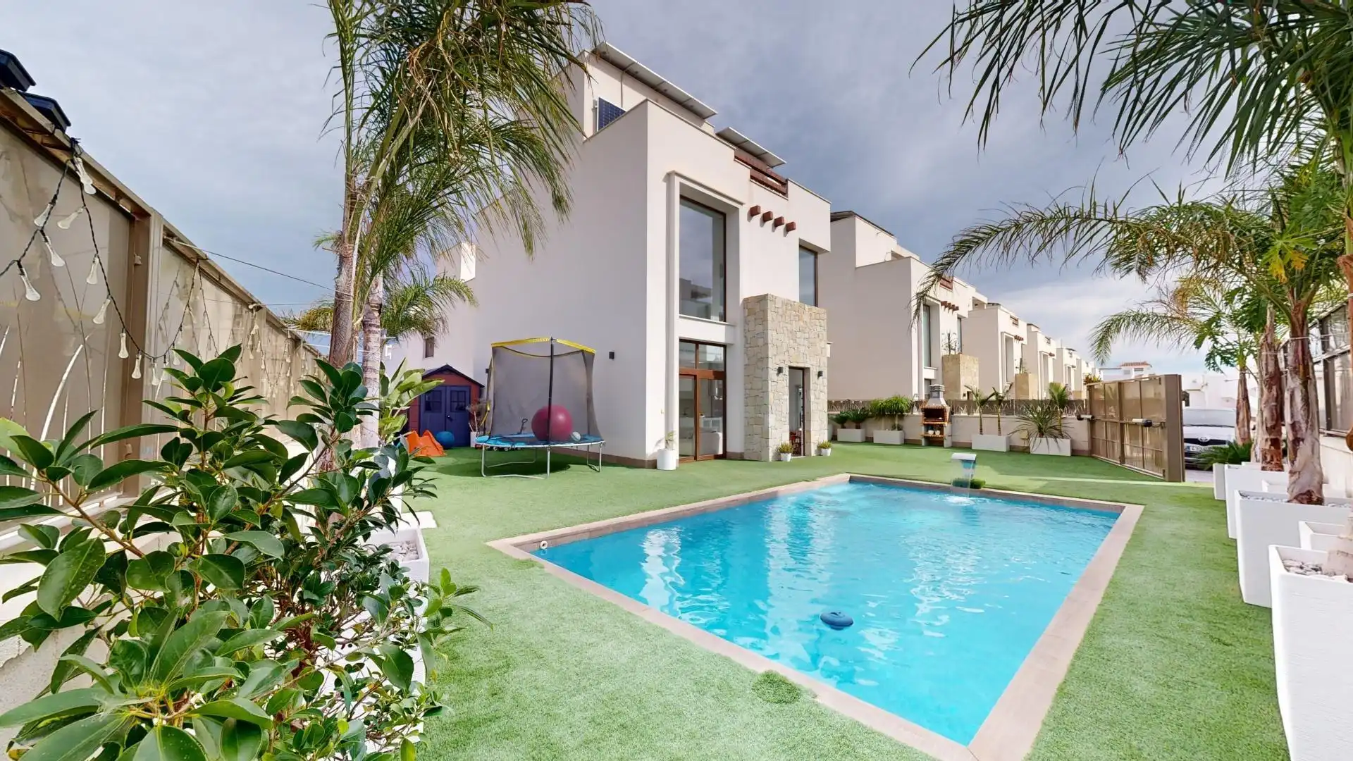 Swimming pool of Houses for sale in Rojales  with Air Conditioner, Heating and Private garden