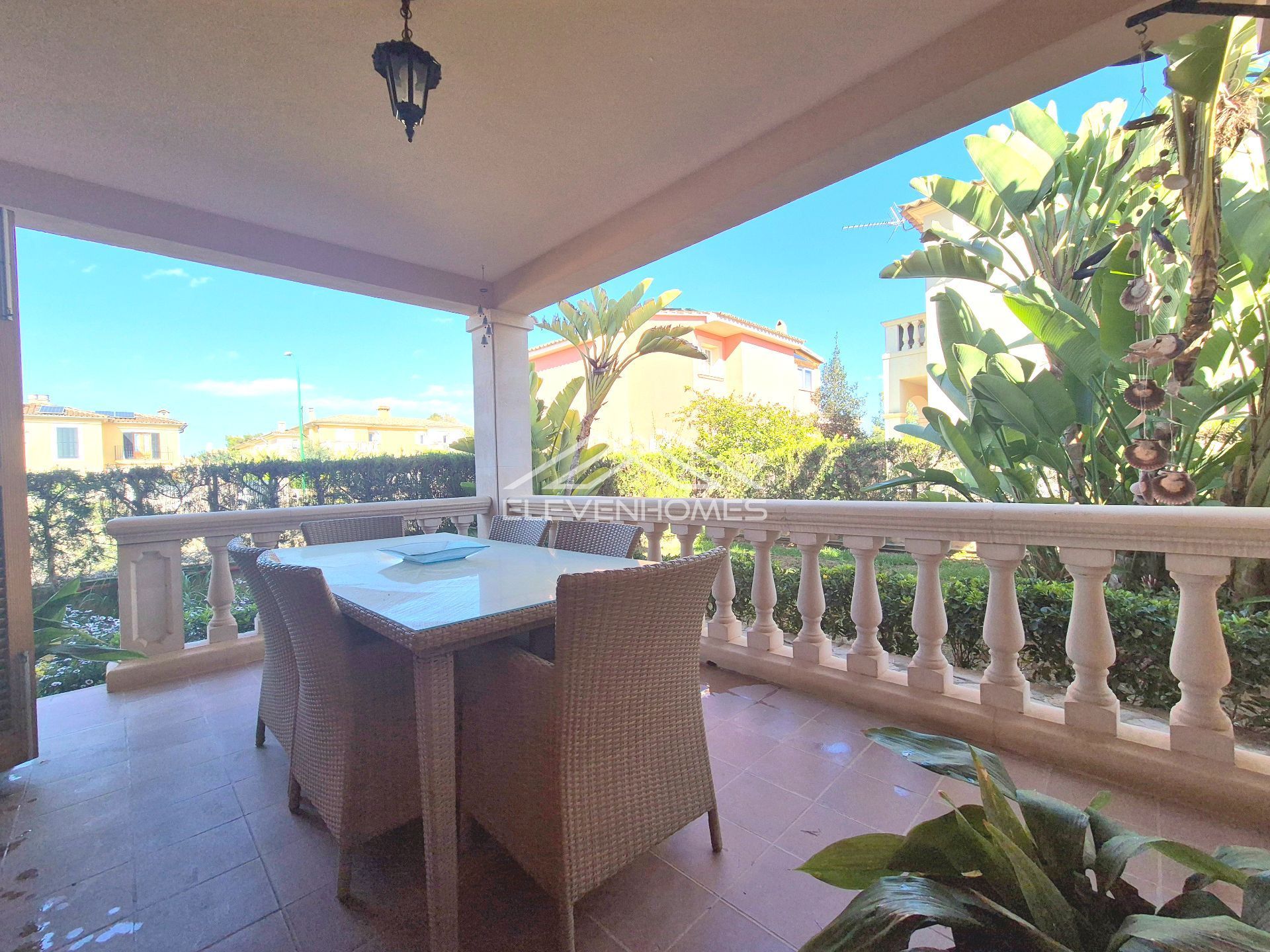 Terrassa de Casa adosada en venda en Marratxí amb Aire condicionat, Calefacció i Jardí privat