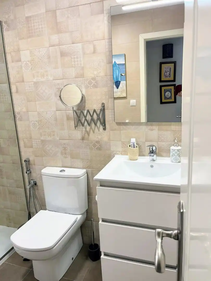 Baño de Apartamento en venta en Los Alcázares con Aire acondicionado, Terraza y Piscina comunitaria