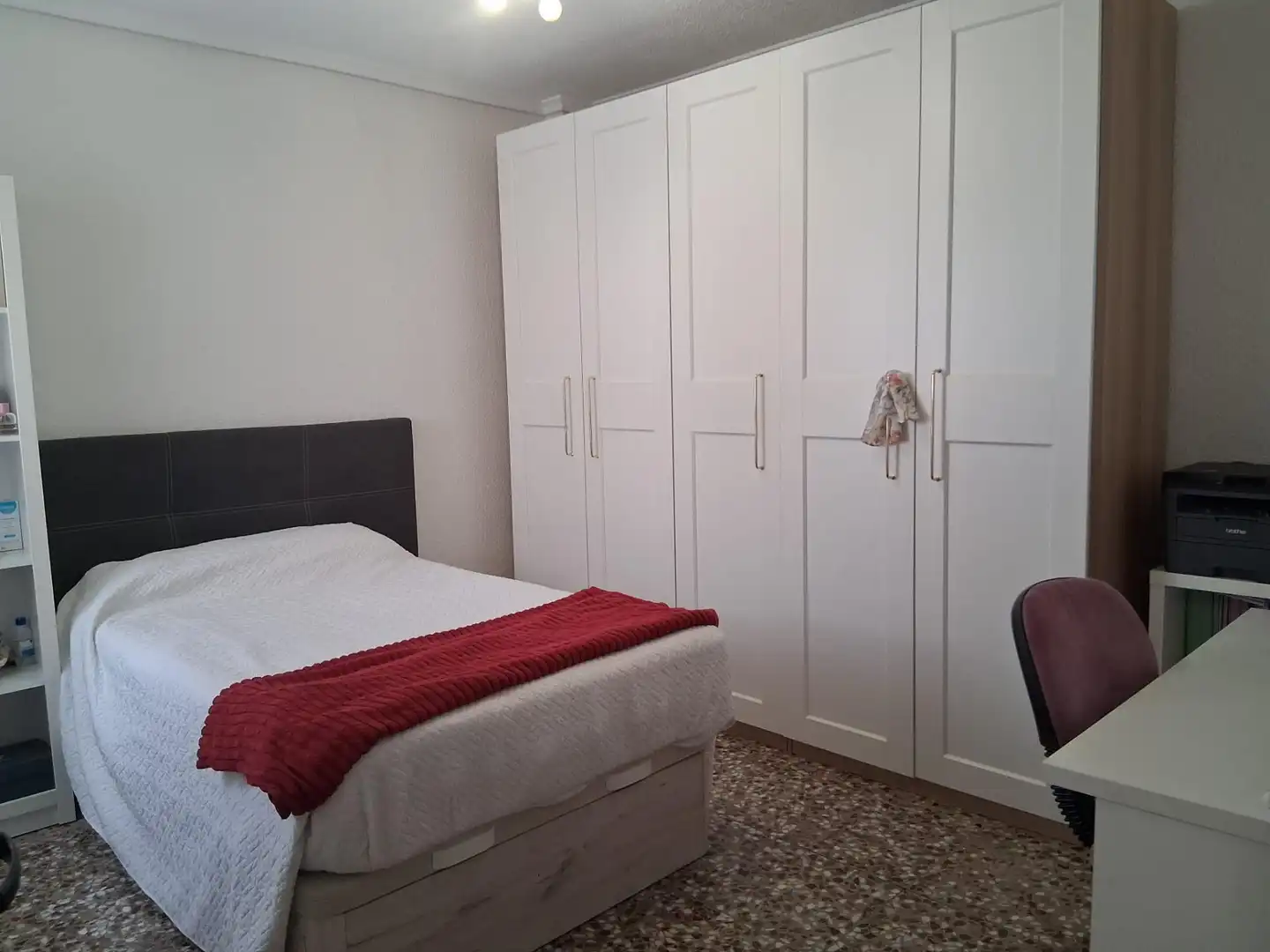 Bedroom of Flat for sale in  Albacete Capital  with Air Conditioner and Balcony