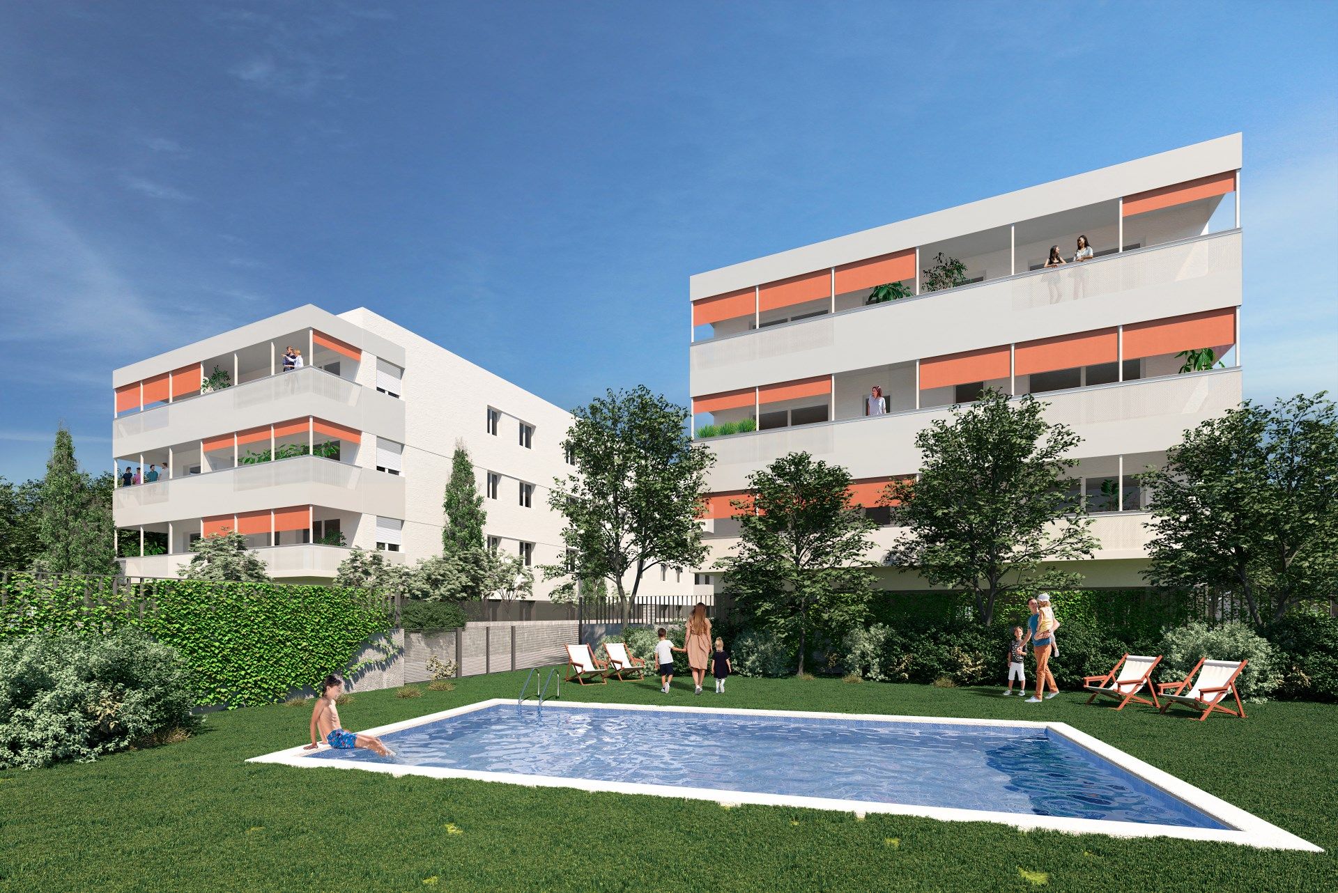 Piscina de Planta baixa en venda en Girona Capital amb Calefacció i Piscina