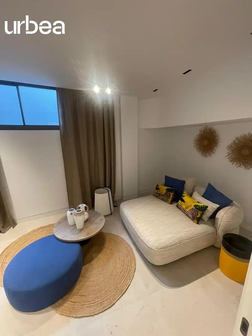 Sala d'estar de Dúplex en venda en Málaga amb Aire condicionat, Calefacció i Jardí privat