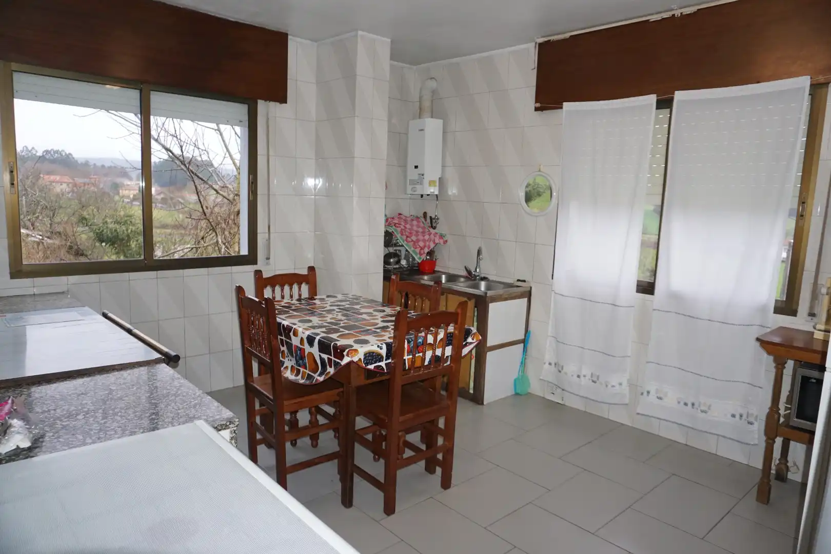 Küche von Haus oder Chalet zum Verkauf in Arzúa mit Möbliert