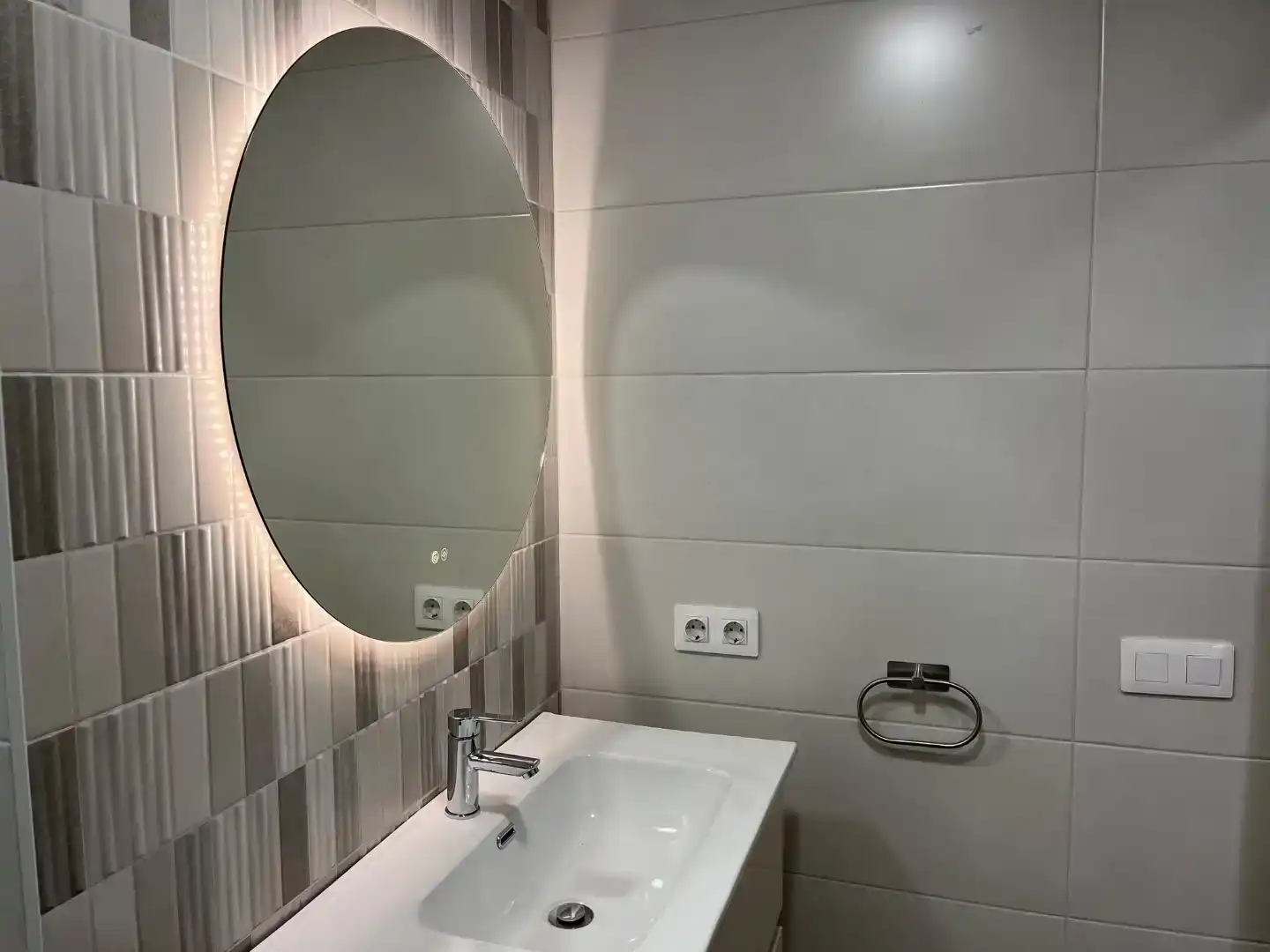 Badezimmer von Wohnung zur Miete in Segorbe mit Möbliert, Ofen und Waschmaschine