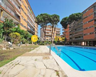 Swimming pool of Flat for sale in Sant Andreu de Llavaneres